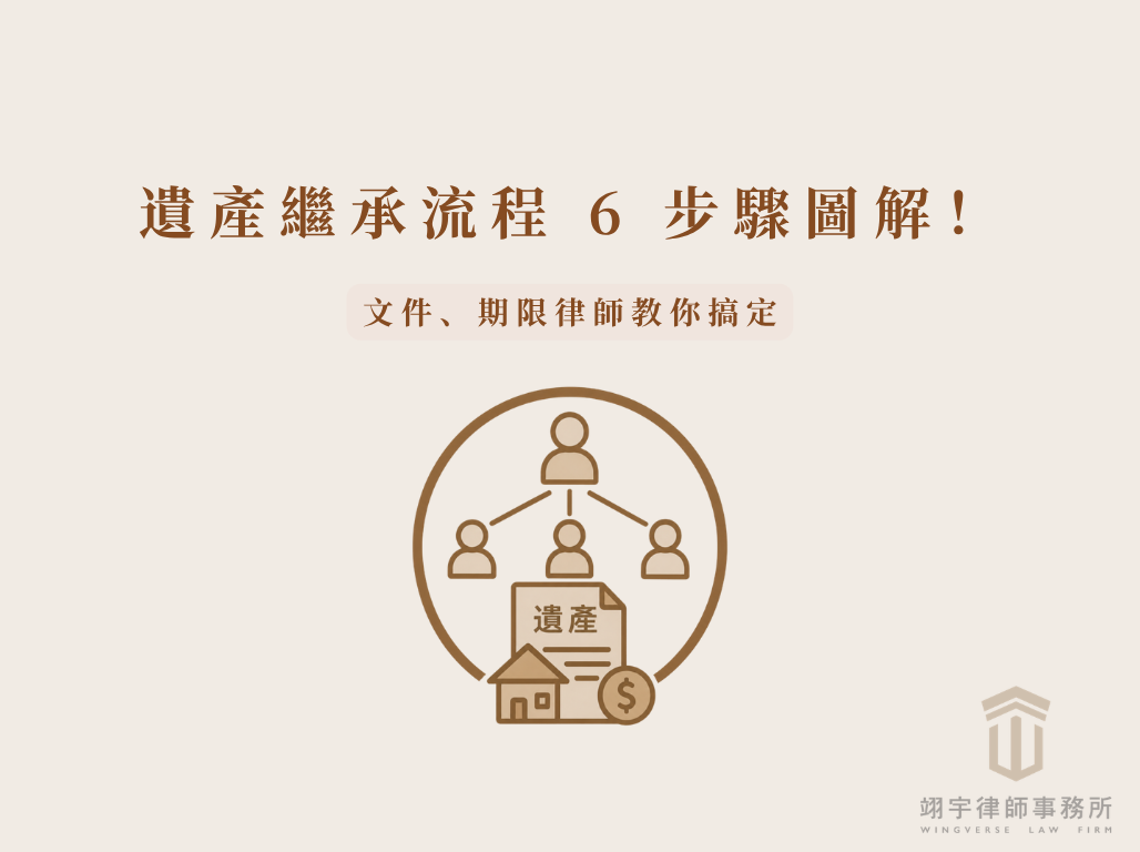 遺產繼承流程 6 步驟圖解！2026 文件、期限律師教你搞定